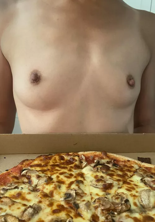 I’m the pizza delivery girl . Yes I would love a tip thanks !