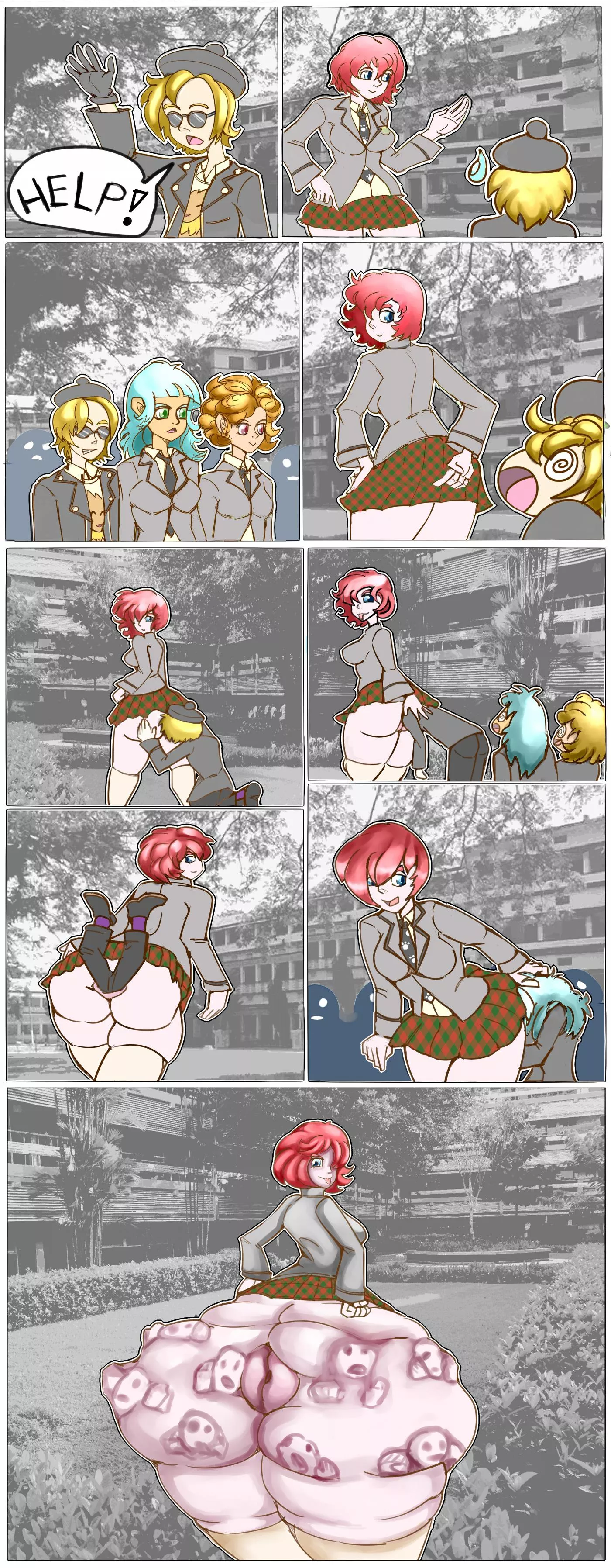 {Image} Anal Vore University by moonsz69 on Twitter