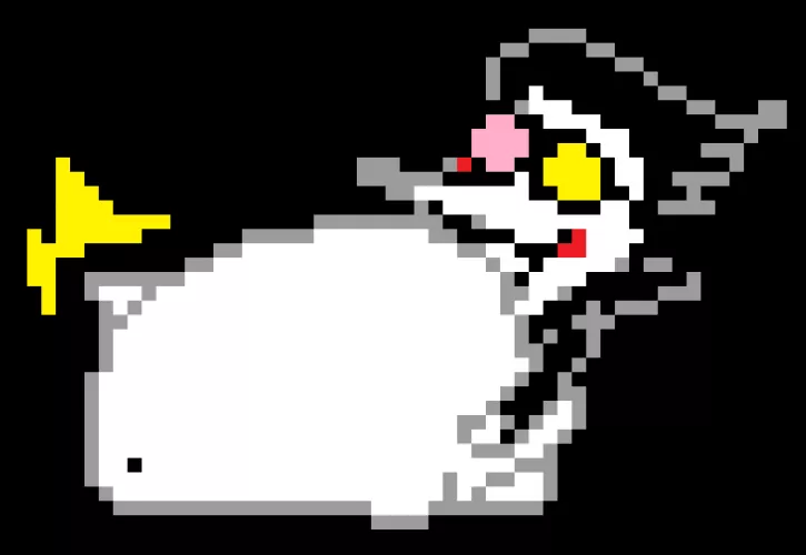{Image} I edited sprites of Spamton from Deltarune into this. [M/?] [Edit] [Same size]