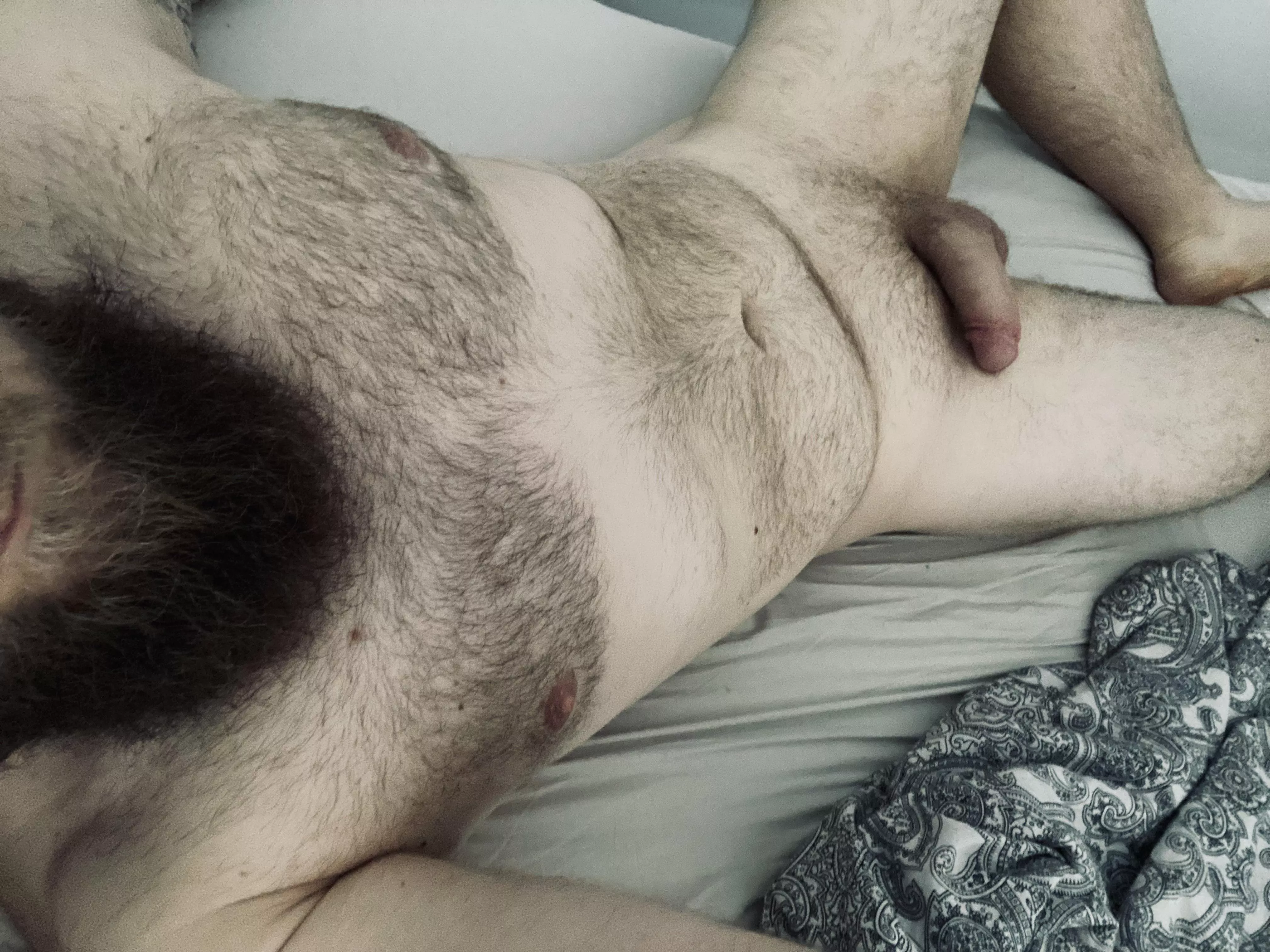 In my bed alone unfortunately!