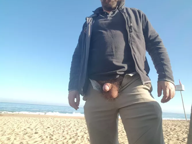 in the beach