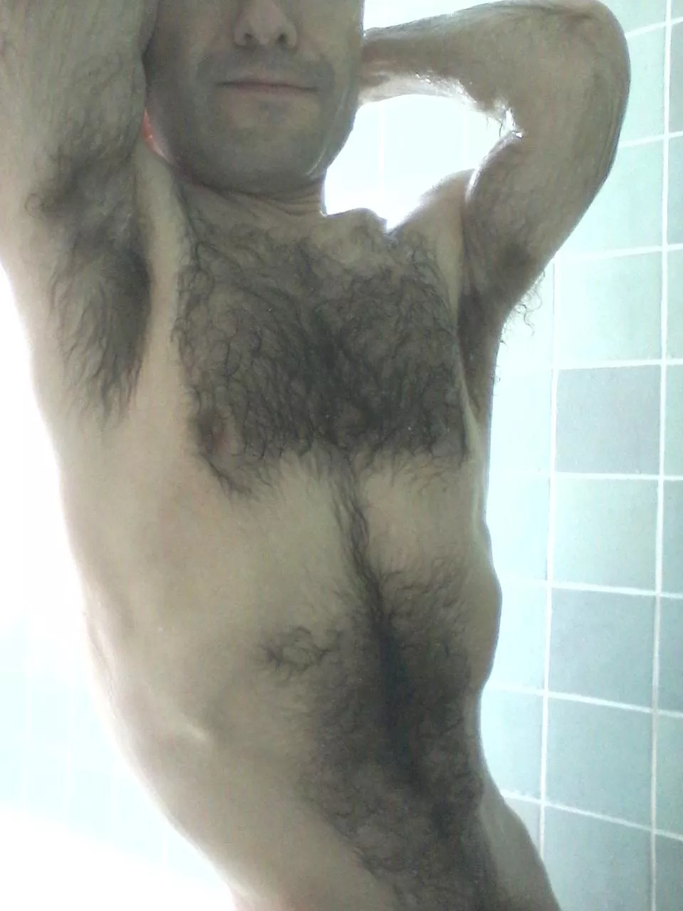 In the shower. ;)
