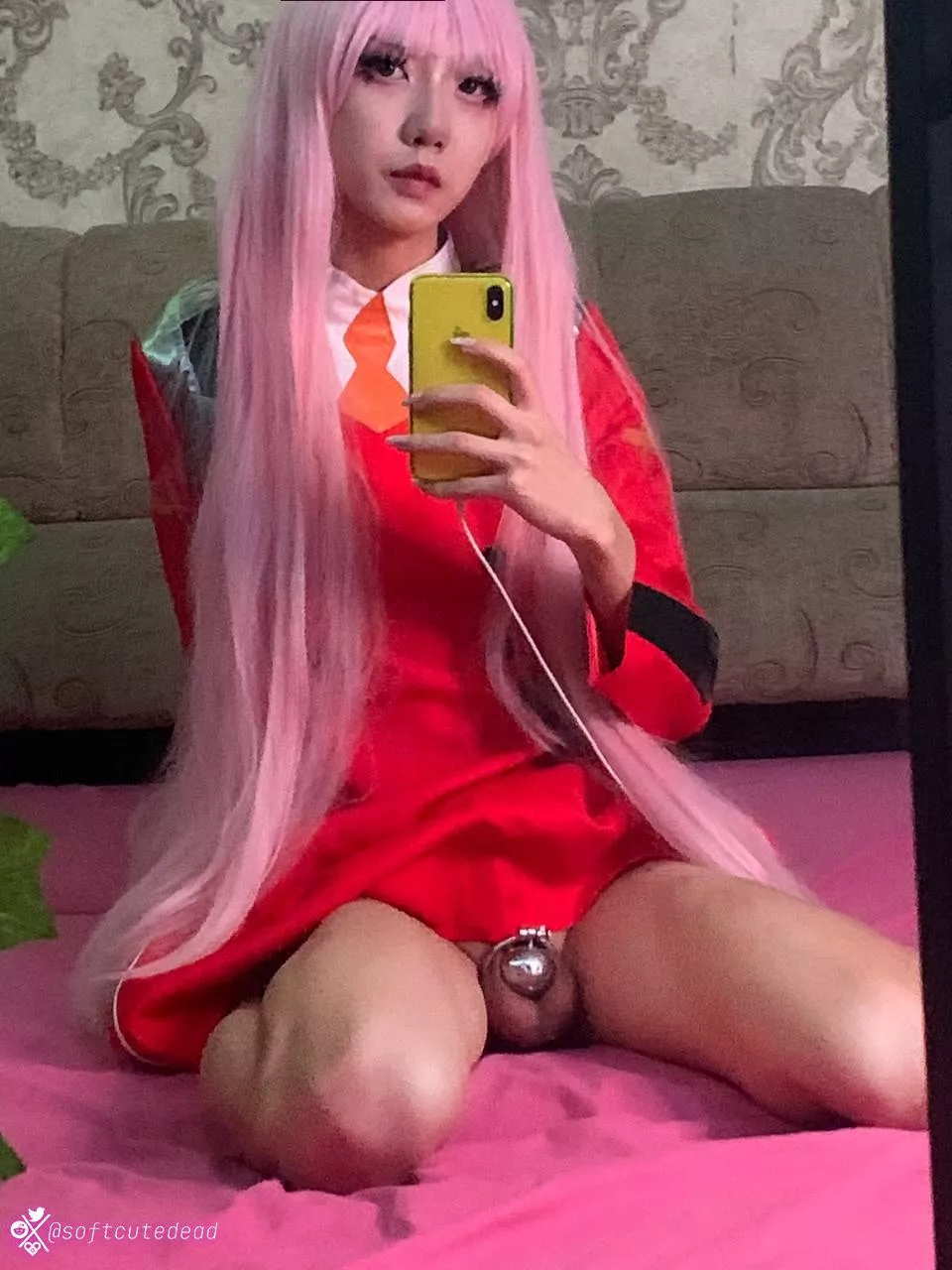 Is it just me or do I really look better with a chastity cage🤔