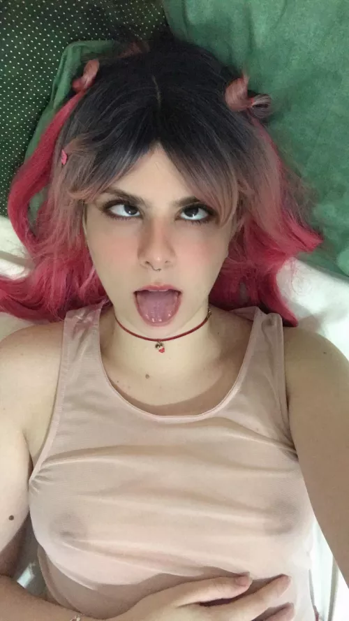 Is my ahegao right? 😝