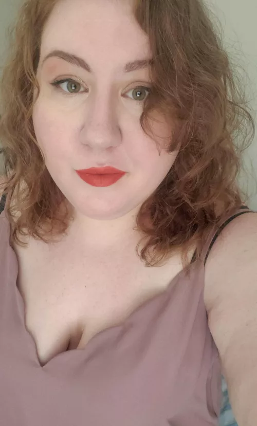 Is my lipstick too orangish for a ginger, maybe I should lose it