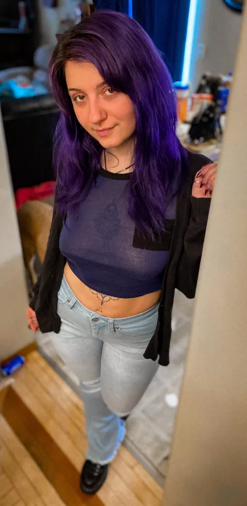 Is this shirt too see through for public? π