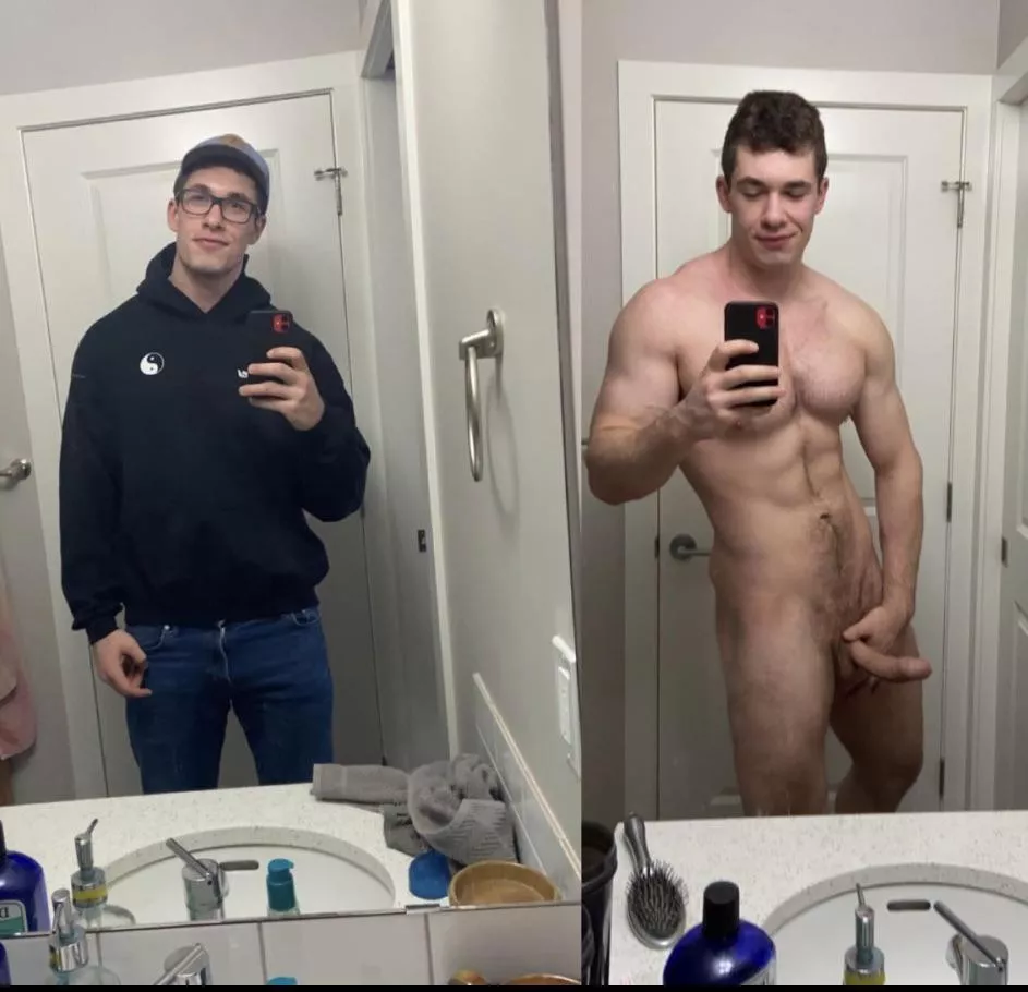 Is this what you’d expect under my baggie clothes 😈