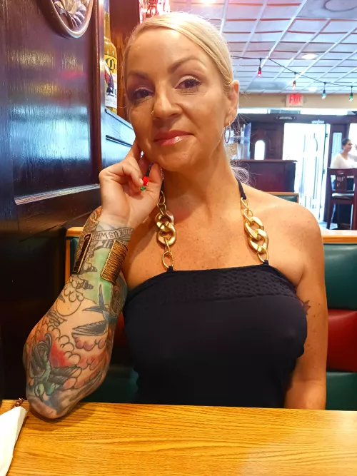 It was a little bit nippley in the restaurant, do you approve [F43]