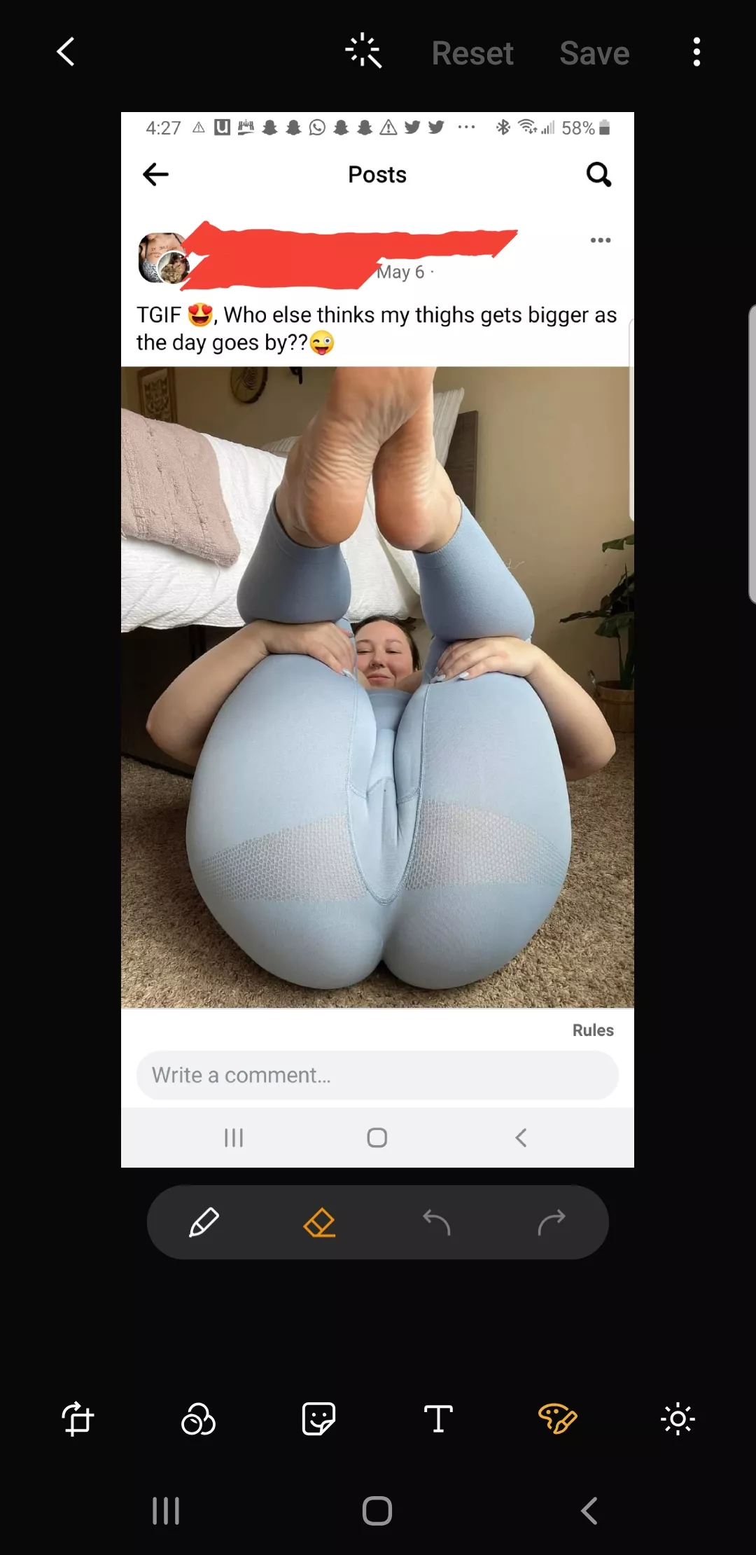 It's a good day when this shows up on FB!!