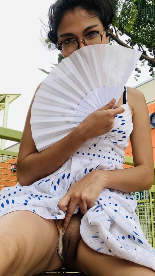 It’s a little hot out here