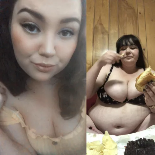 it's crazy how much someone can change in a year 🐷😅