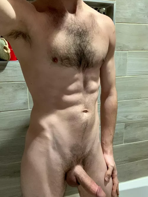 It’s days like these where I miss having a shower buddy…Wouldn’t mind helping you filthy fellas get clean ;)