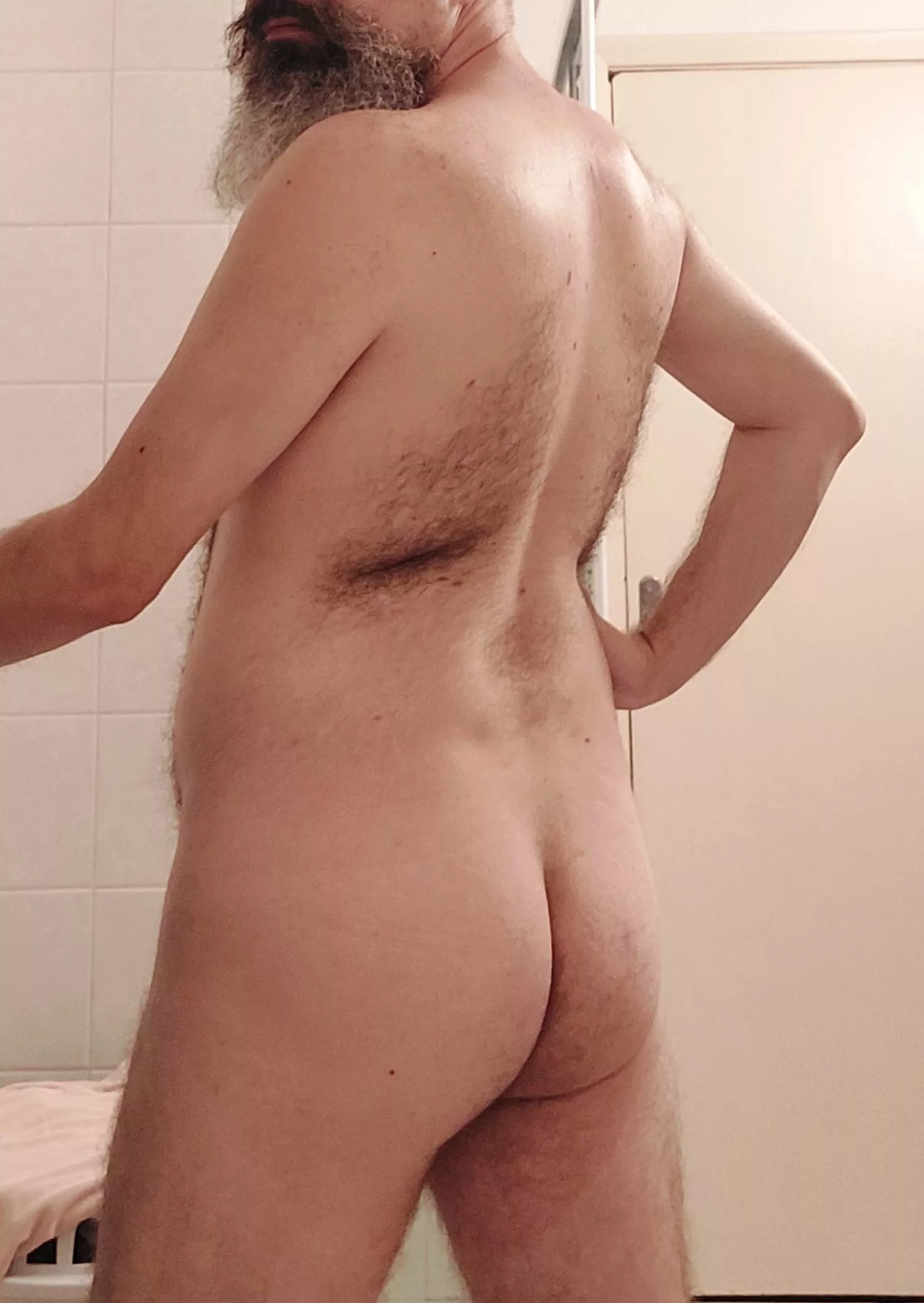 it's hard to get a nice shot of my butt, even not the bigger or hotter I wanted to share this one and hope someone thinks it's nice 🙂