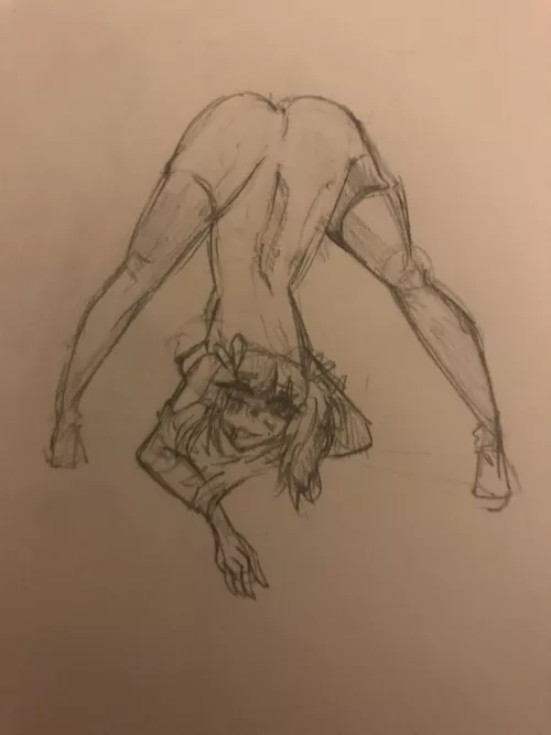 It’s not the best but here’s a sketch I made of Kyu