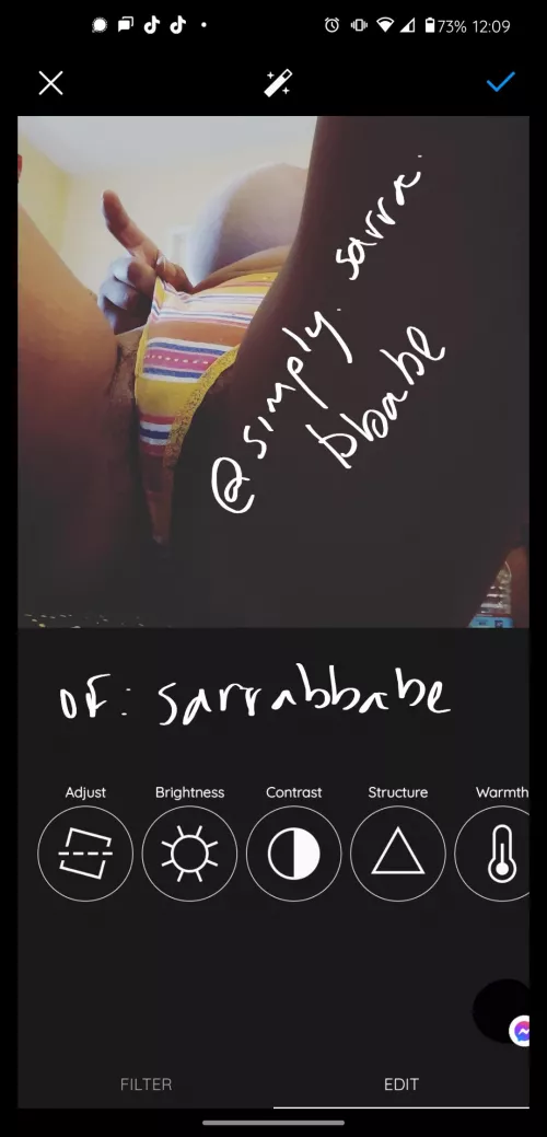 I've missed you... I think she misses you more tho 😏💕