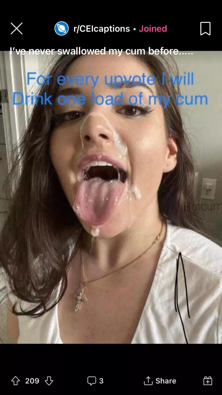 I’ve never done this before… Push me over the edge