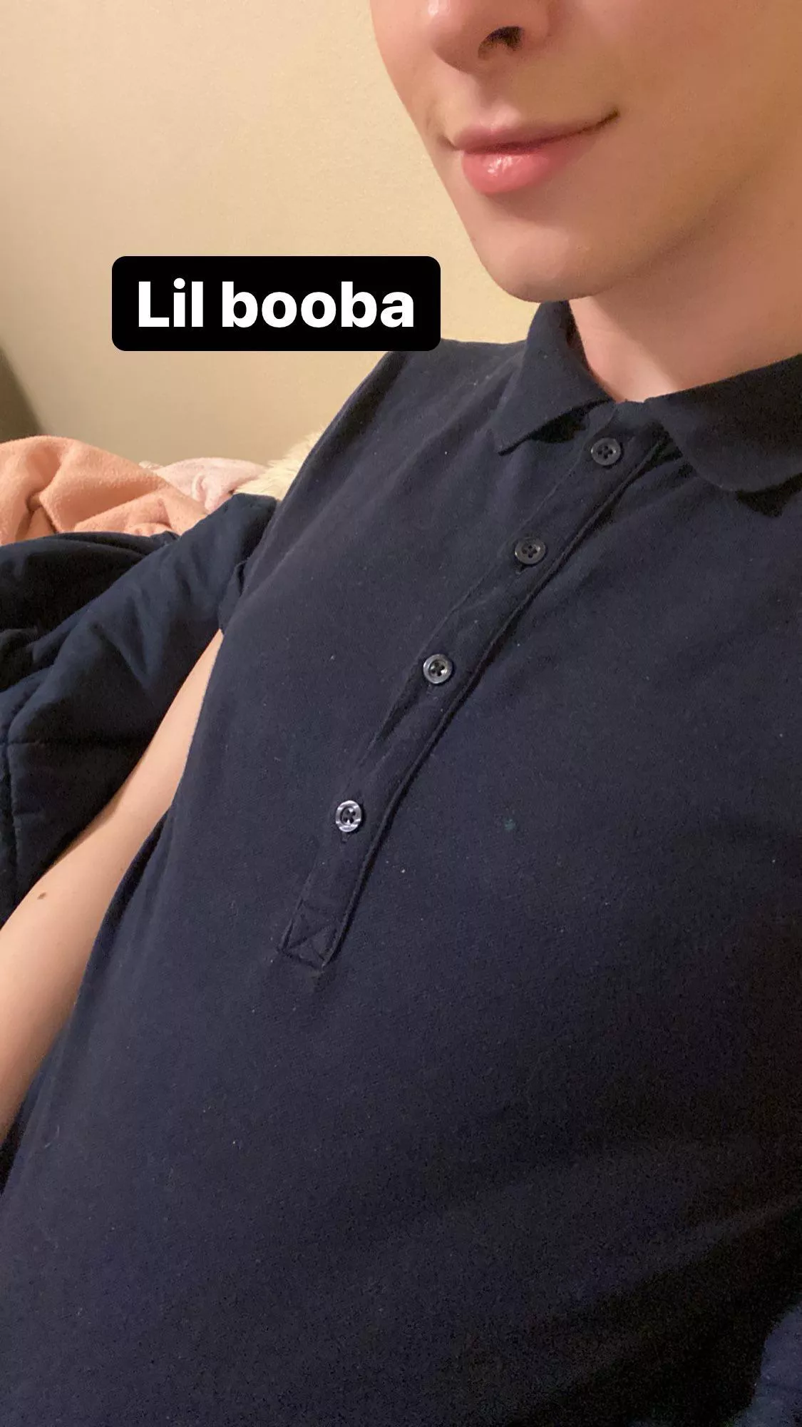 Iz a lil happy with how my chest has grown. I haz da smol booba :3