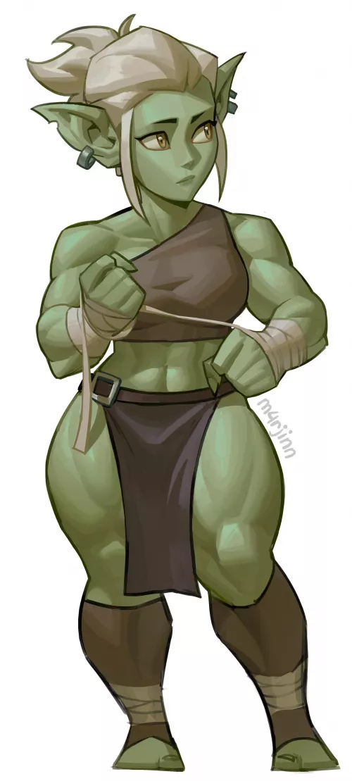 Jacked Goblin.(@m4rjinn)