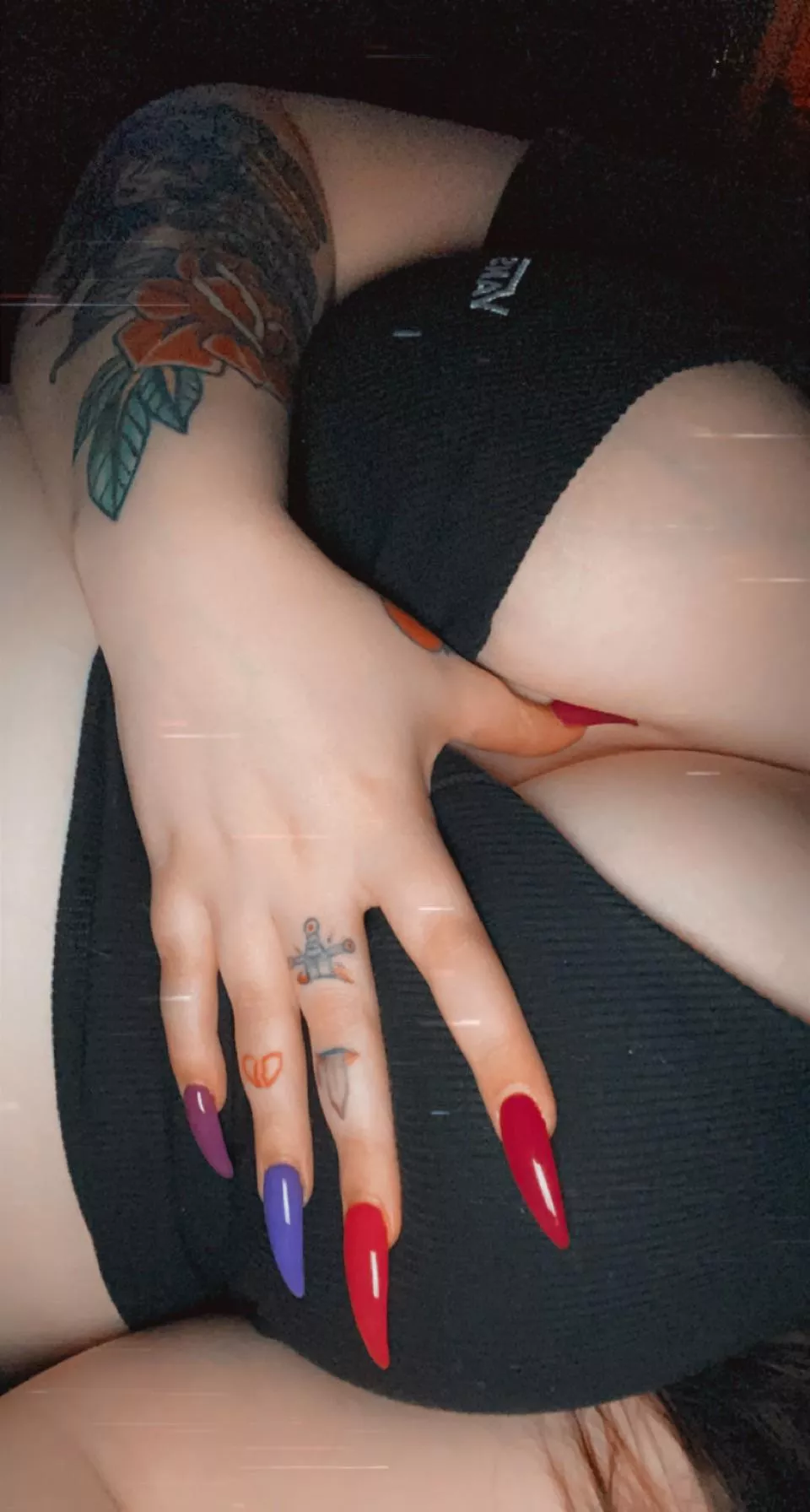 just a few tats 🖤