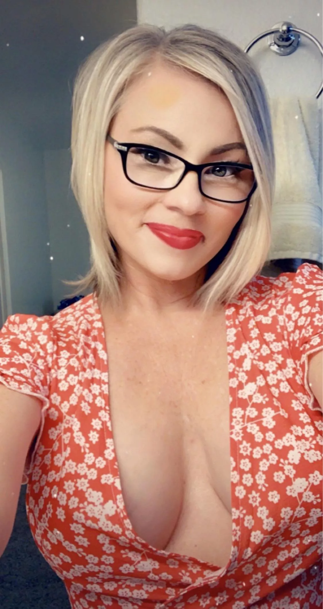 Just a little cleavage