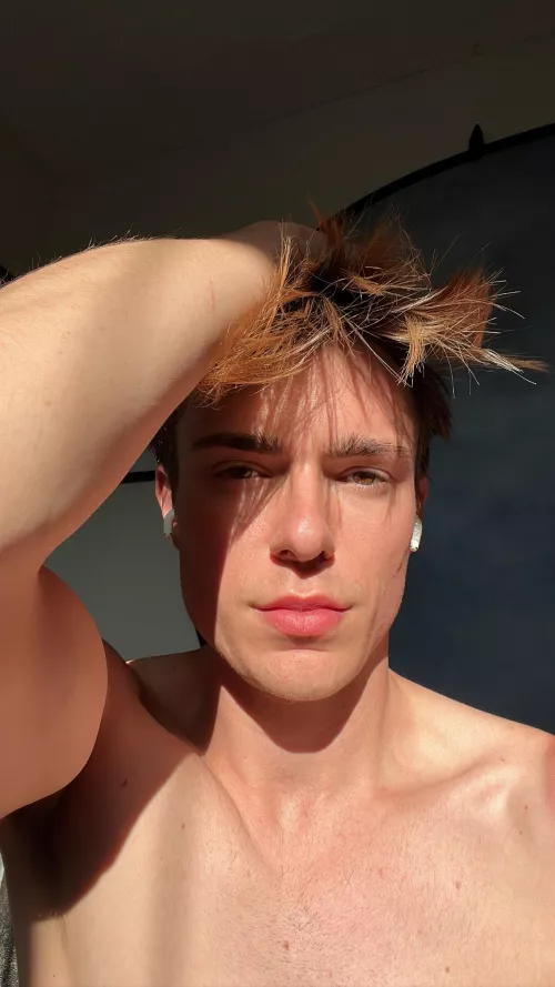 Just did a workout… helps me clear my head ☁️