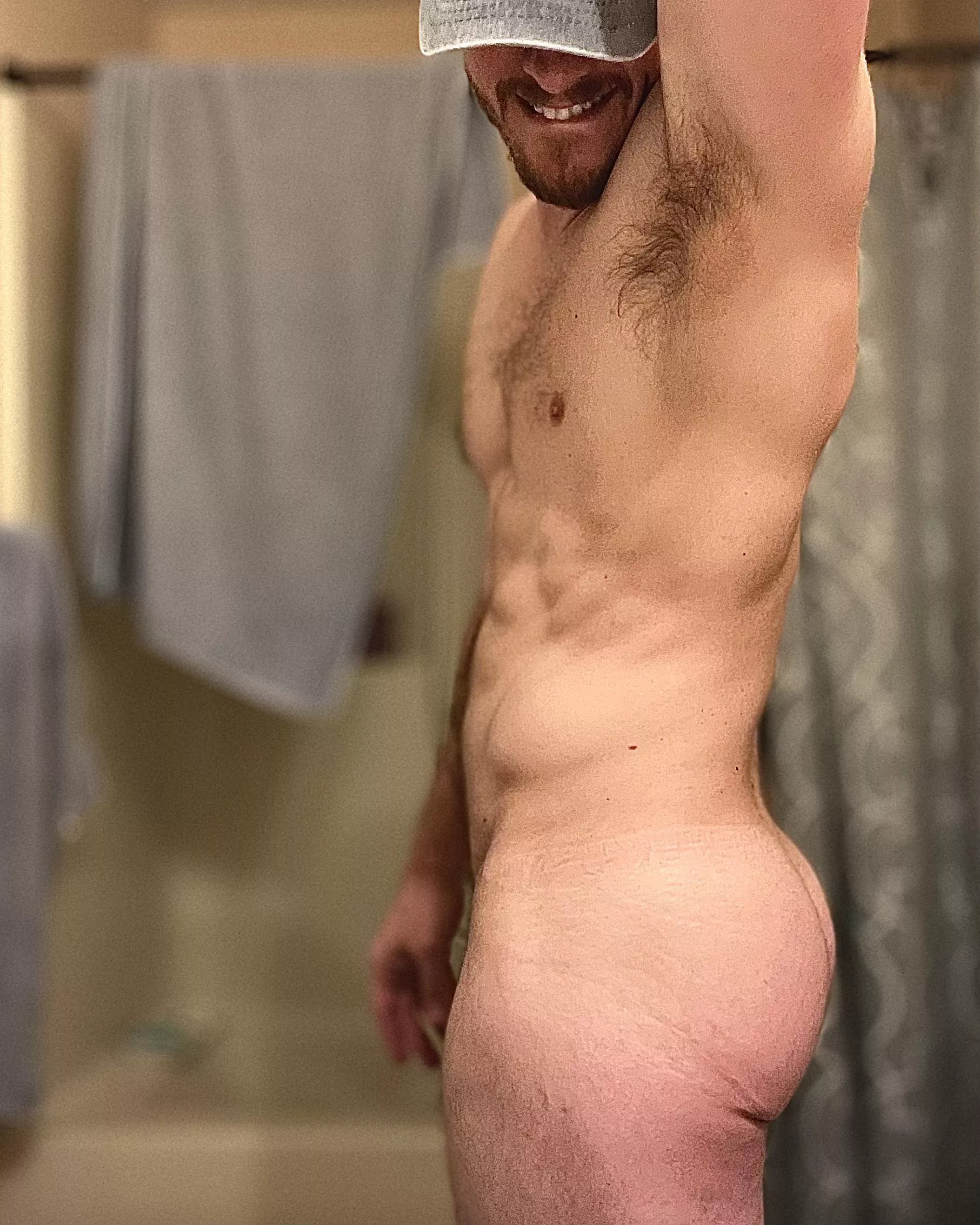 Just finished mowing; could I entice you to rinse with me in the middle of the day?