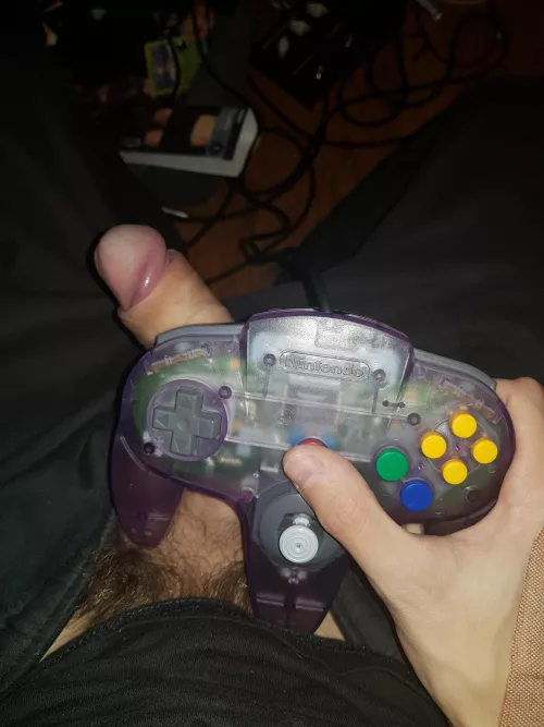 Just finished my Nintendo console collection with a new N64. Any femboys want to help me celebrate this occassion? 😏