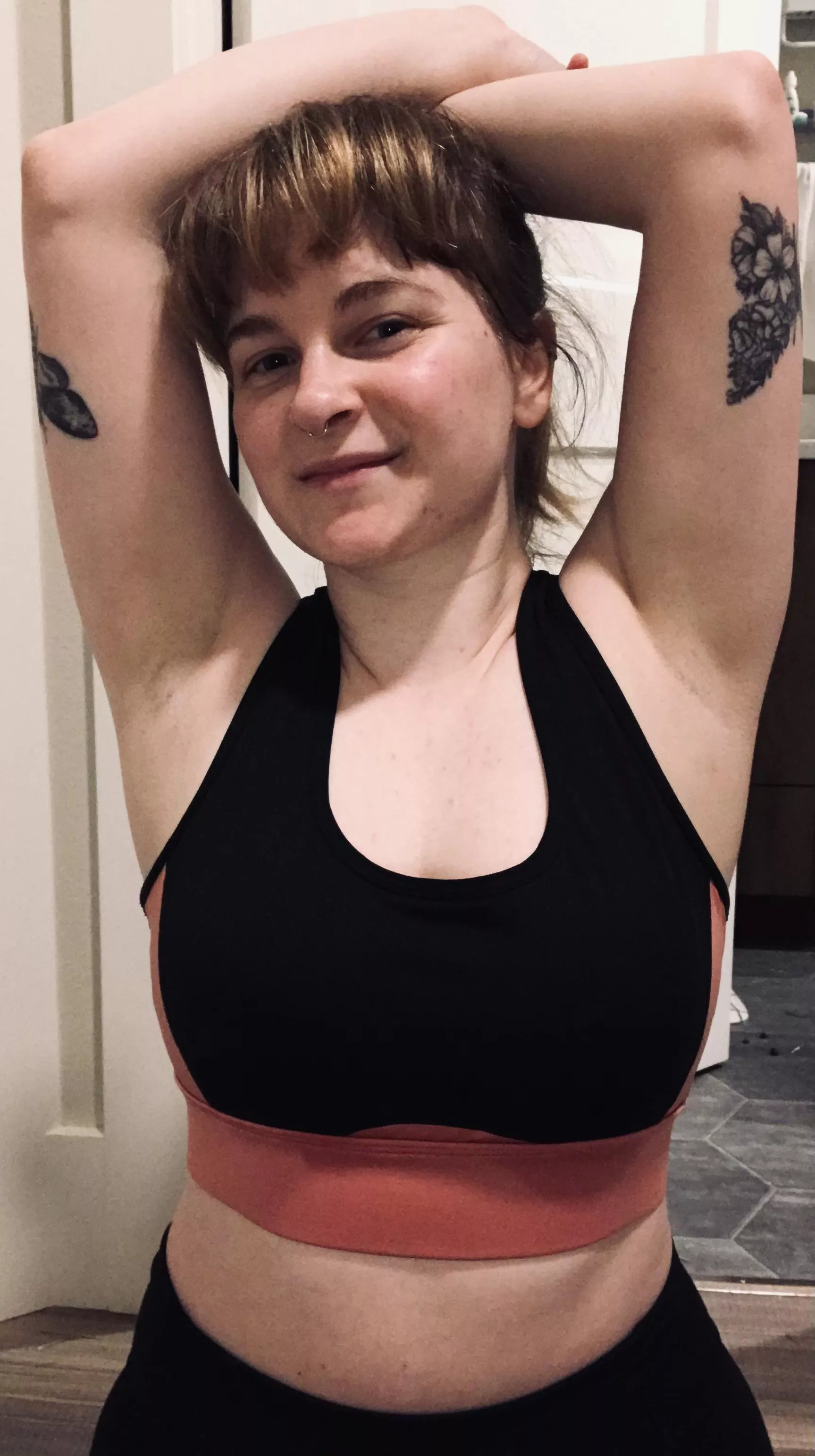 Just got home from the gym - I smell a bit sweaty 🥵