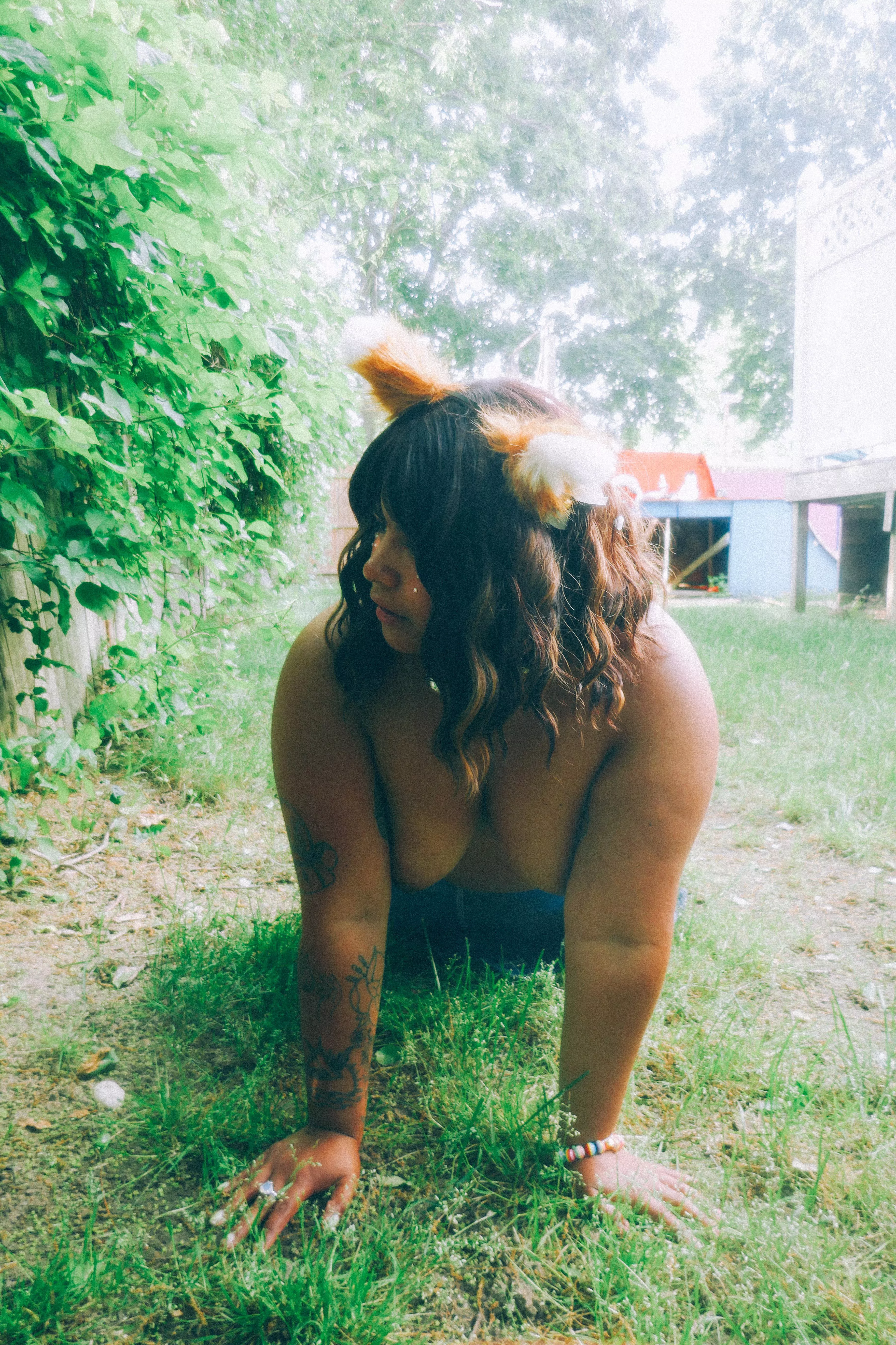 Just having some fun in the garden