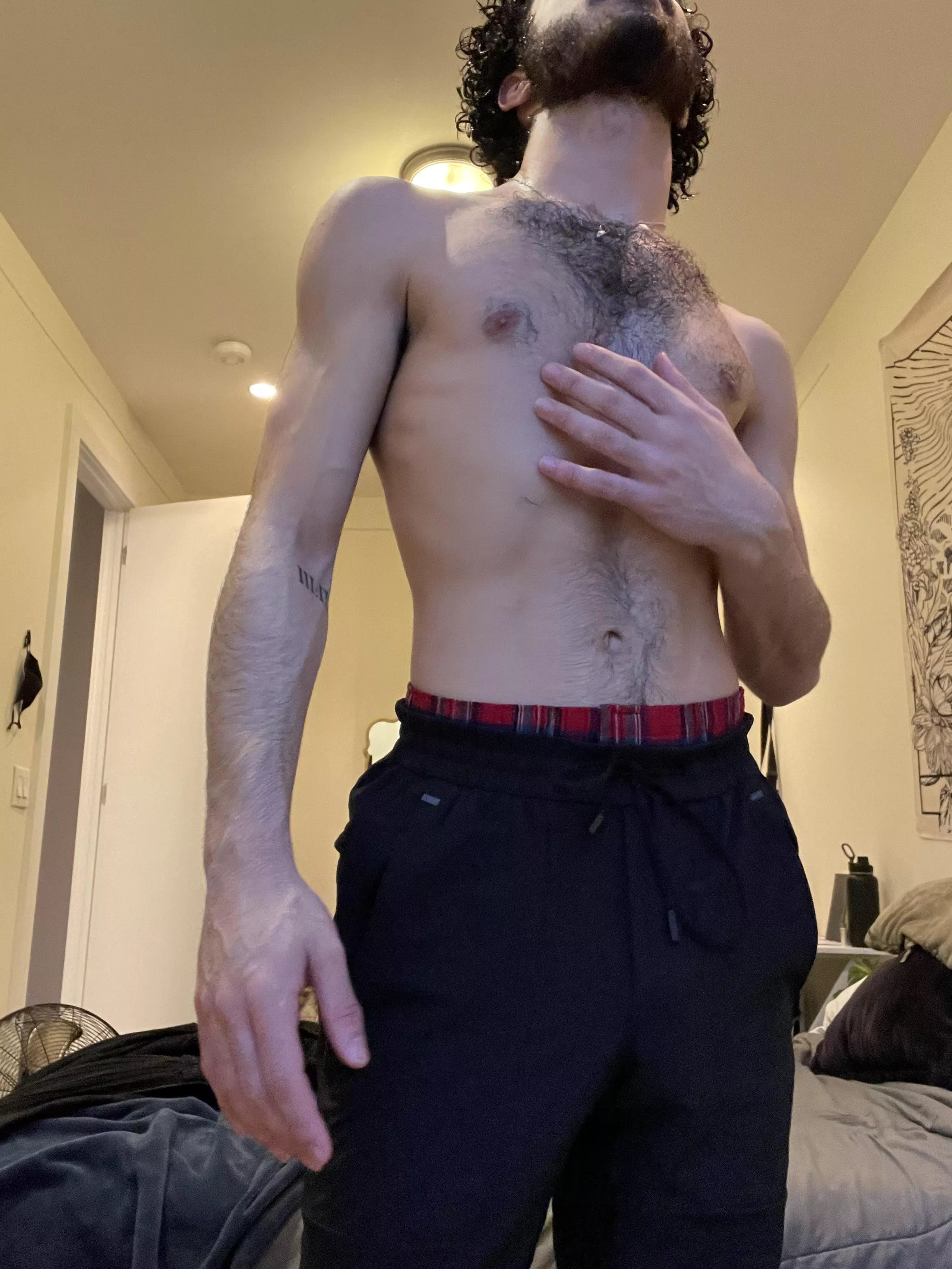 Just know I’m wearing boxers