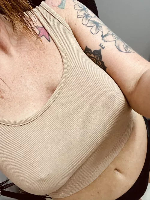 Just out of the shower 🙂