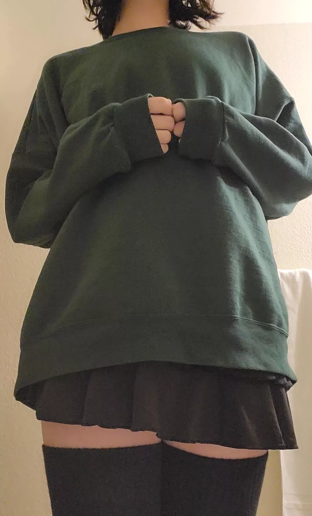 😅 just out the shower