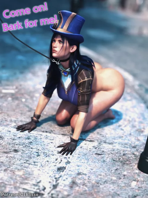 Just remember this image the next time Caitlyn headshots you for 900 damage. (CLBlisse)