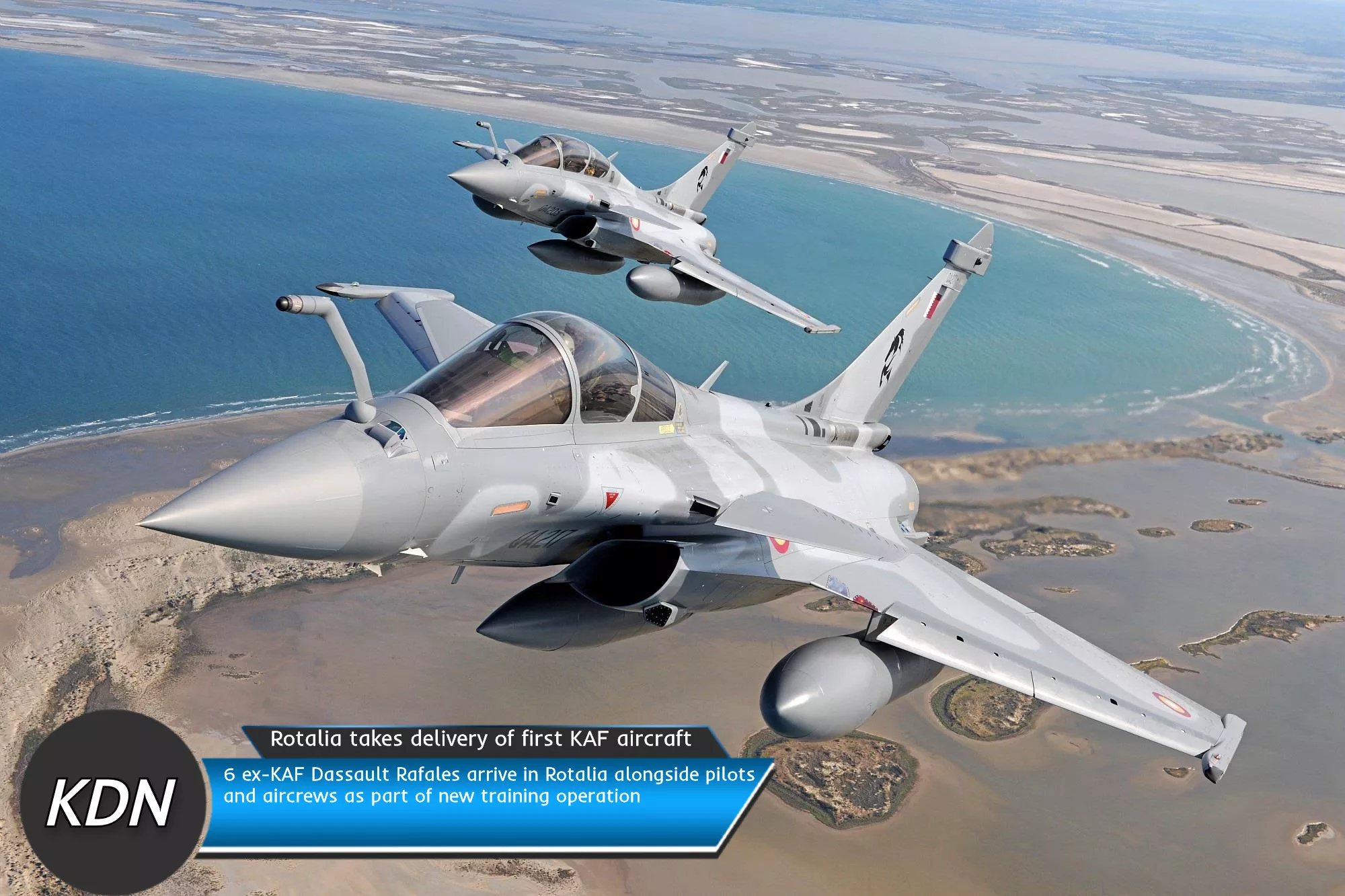KDN: Rotalia take delivery of first Ex-KAF aircraft as ties between the two nations strengthen KDN: Rotalia take delivery of first Ex-KAF aircraft as ties between the two nations strengthen