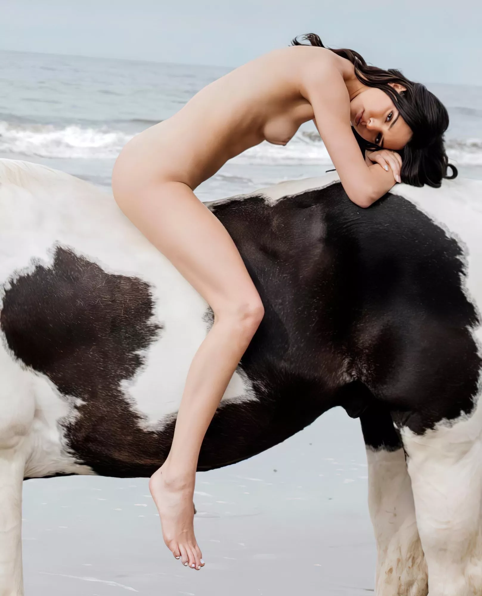 Kendall jenner nude on horseback