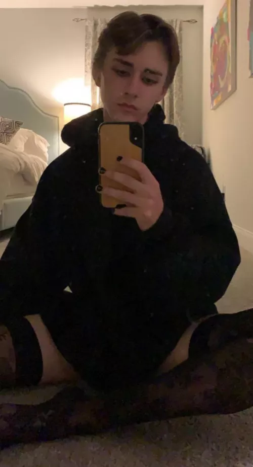 Kinda scared to post, but I thought I’d share my first time with any makeup! 😊