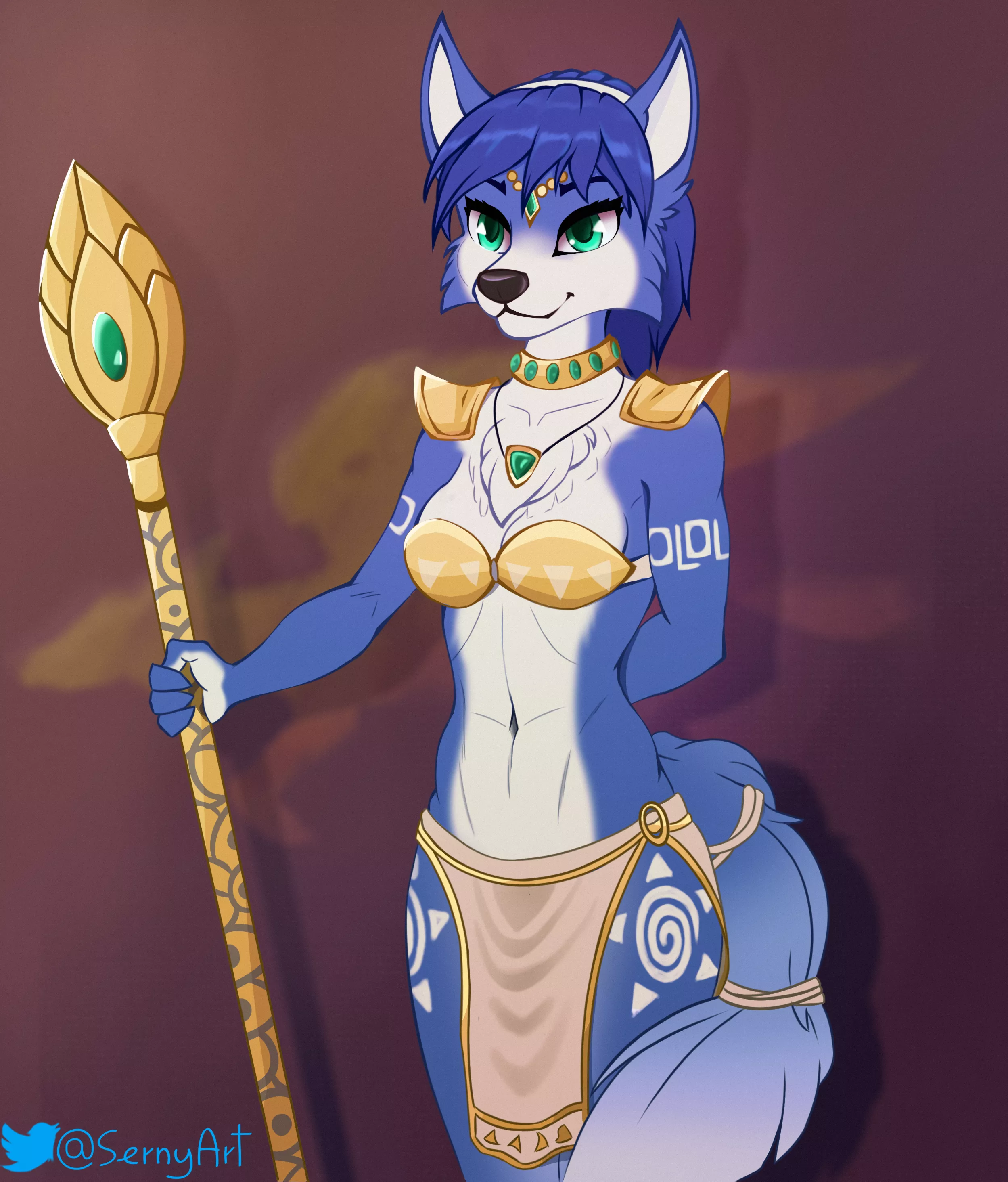 Krystal fanart by me :D