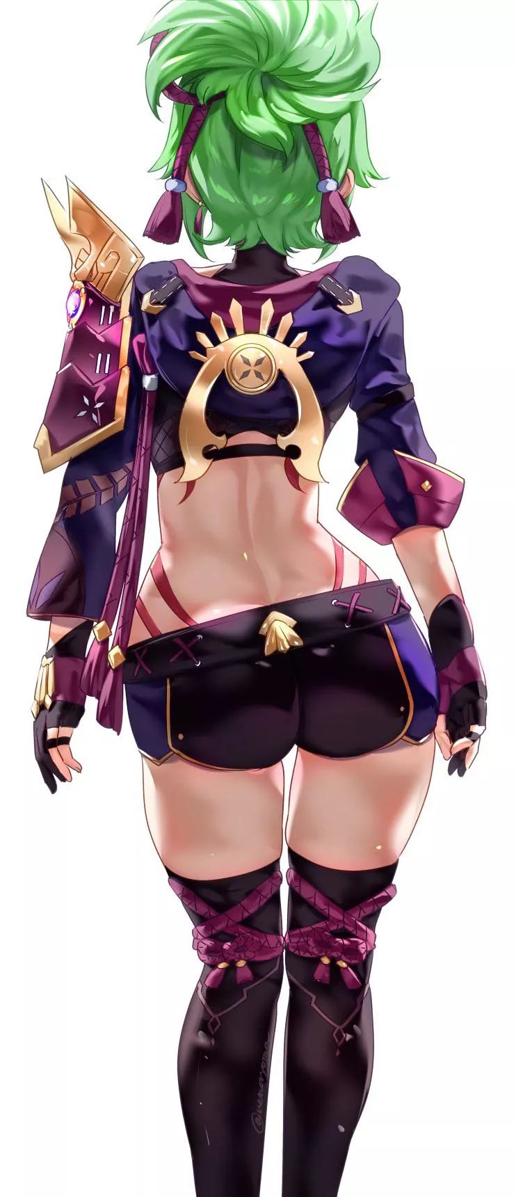 Kuki Shinobu Thighs