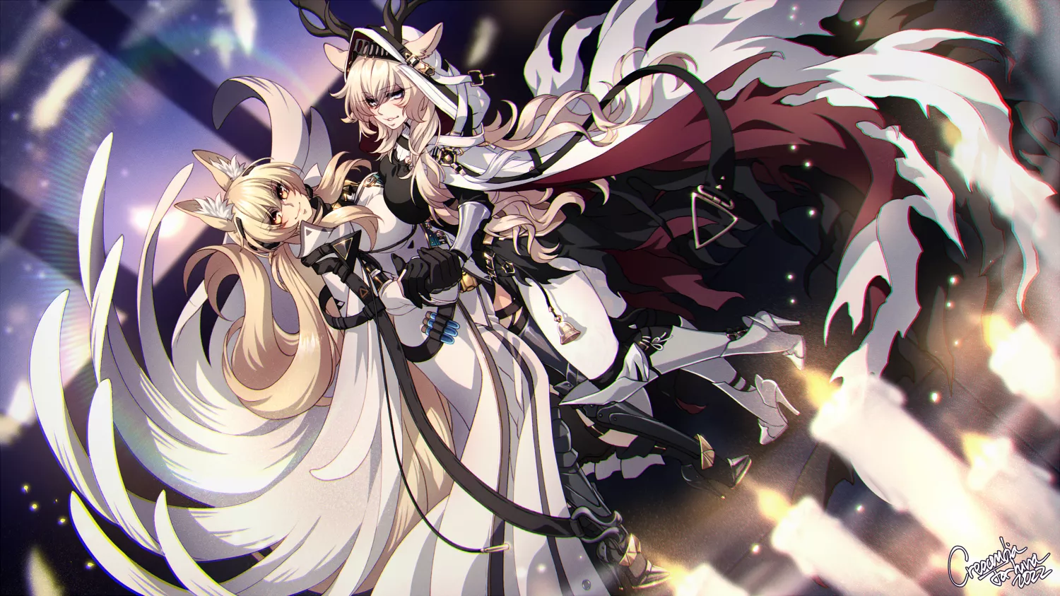 Lady Knight Waltz - Arknights fanart [by Crescentia Fortuna]