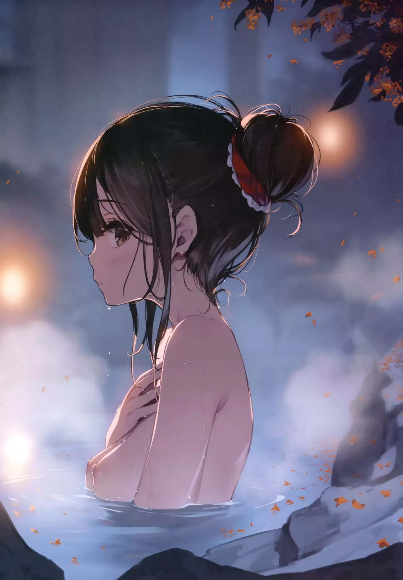 late night baths are the best