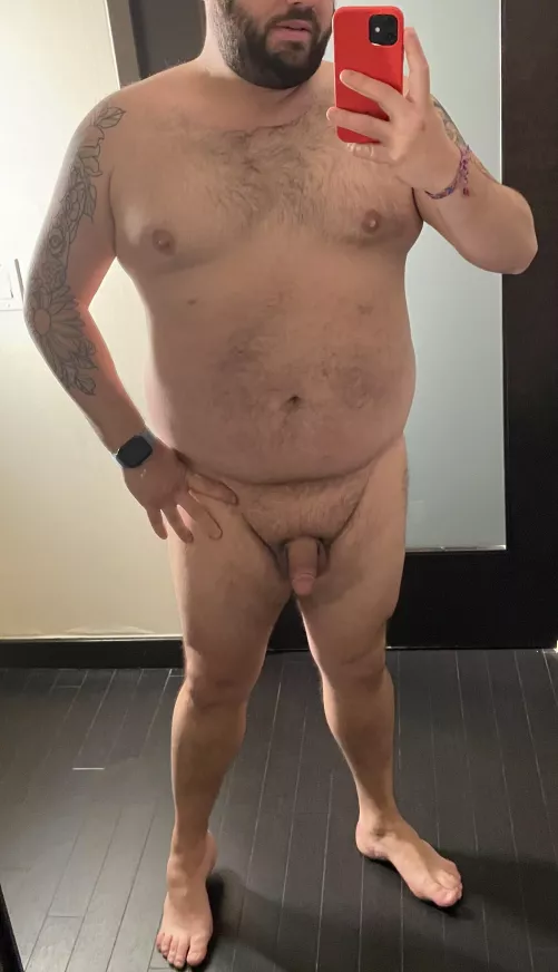 Learning to tolerate my body, would say I love it yet. But, I’m working on it…