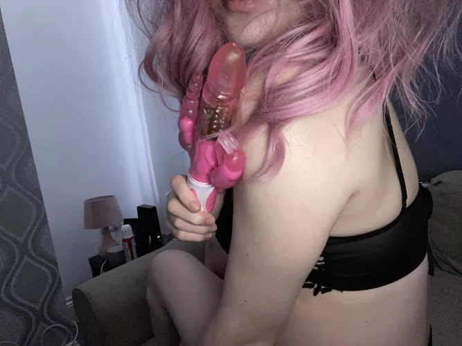 Let’s use a toy meant for a woman on you, just so you can see how much of a little bitch you really are. Sound good? [domme]