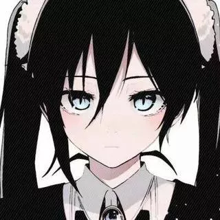LF Color Source: 1girl, black hair, long hair, twintails, hair between eyes, open eyes, looking at viewer