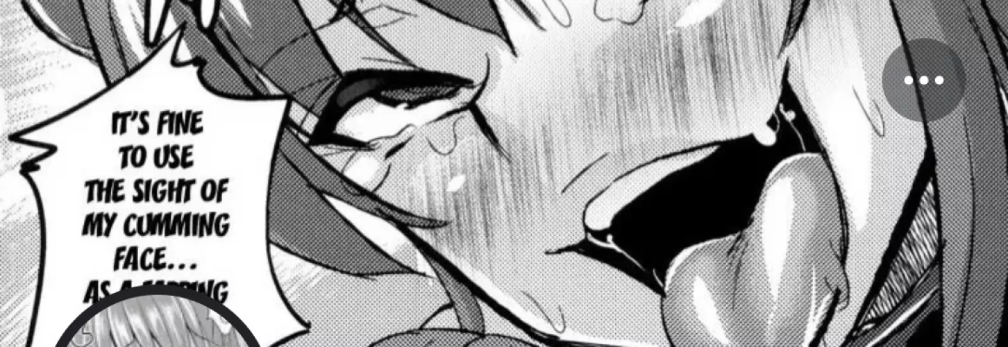 LF mono source: girl making ahegao face saying it's fine to use the sight of cumming face