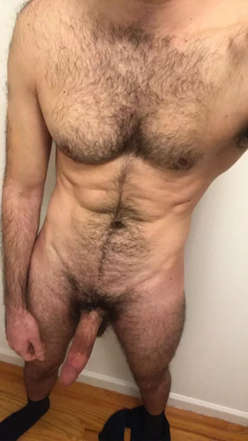 Lick my hairy chest