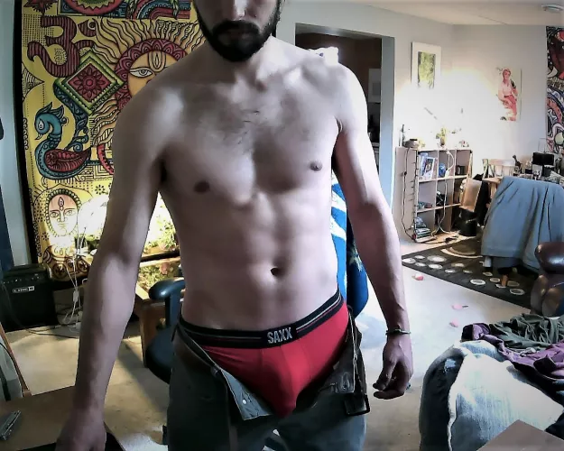 Like how you can see the head?