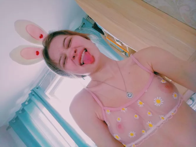 Little naughty bunny 😏