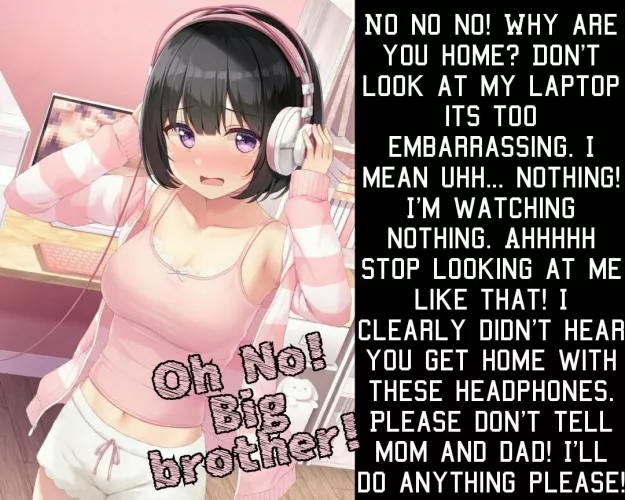 Little Sister Caught! [Incest] [Favor] [Caught]