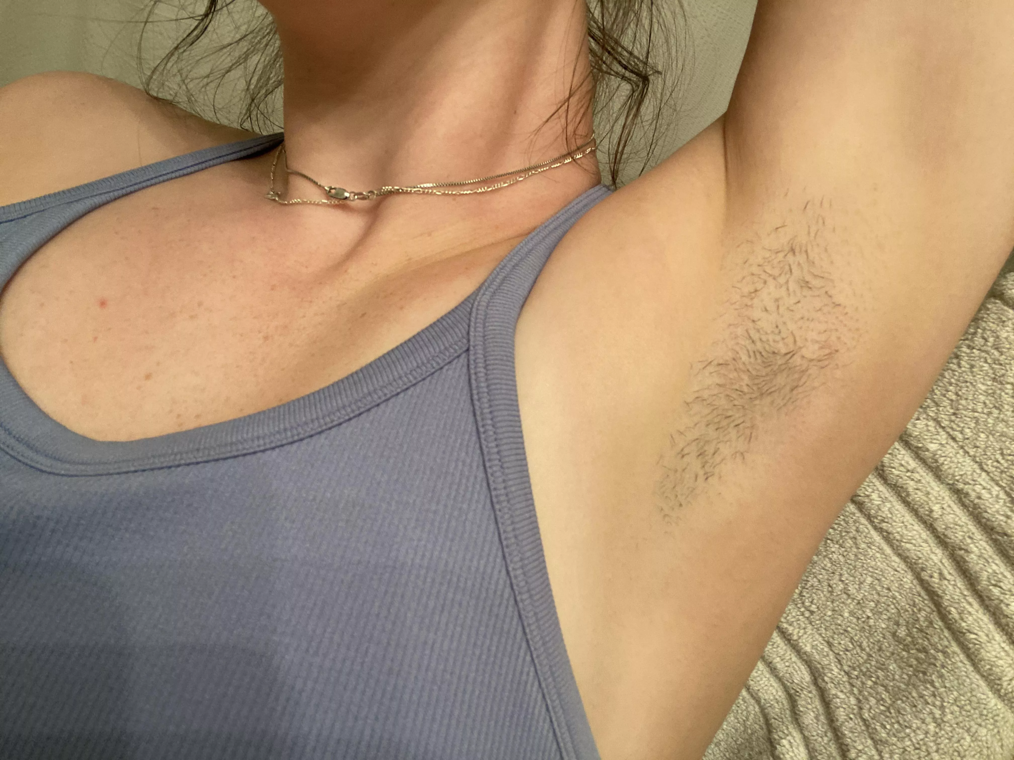 lol i was a little nervous to lift my arms up at the gym today!!!