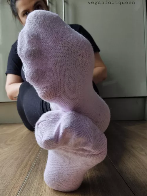 Look at my toe prints 😉